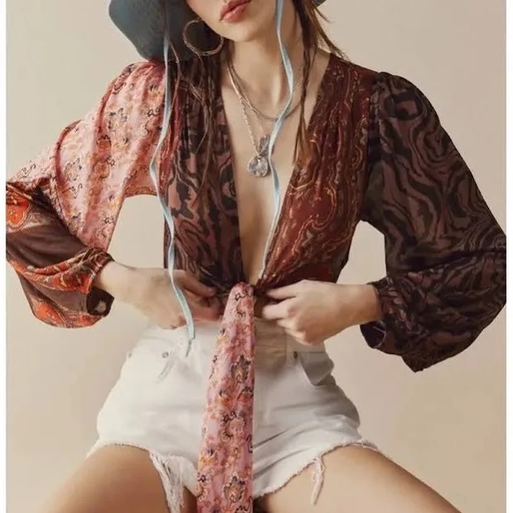 Fp Hailey tie up top - Picture 1 of 11